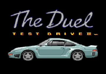 Test Drive II - The Duel (USA, Europe) (Unl) screen shot title